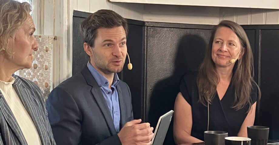 Titti Mattsson, Linus Petersson och Lotta Eriksson